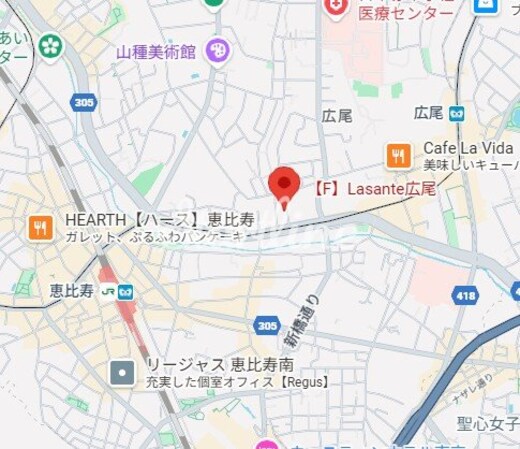 ラサンテ広尾(LaSante広尾)の物件内観写真